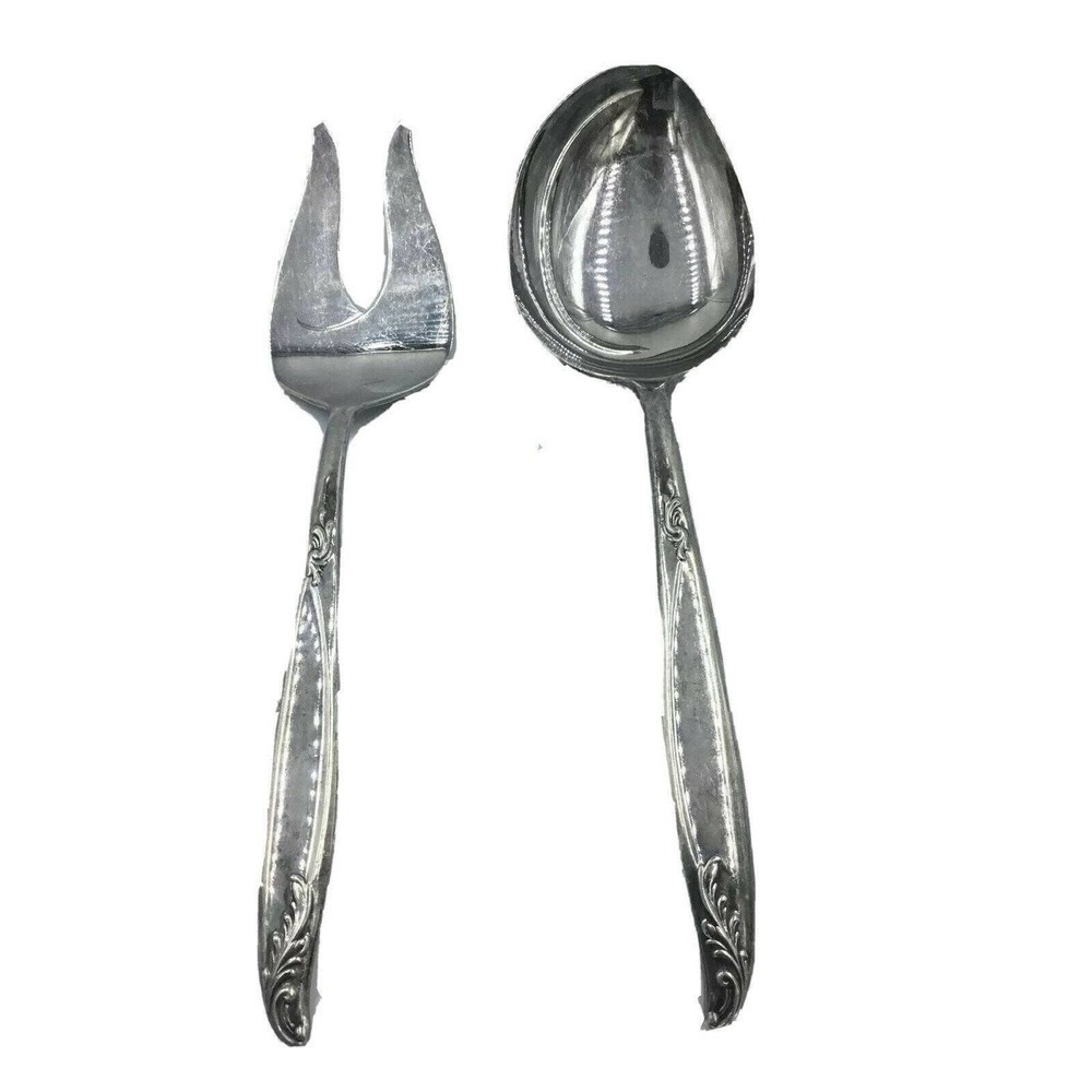 Holmes & Edwards Woodsong Serving Spoon